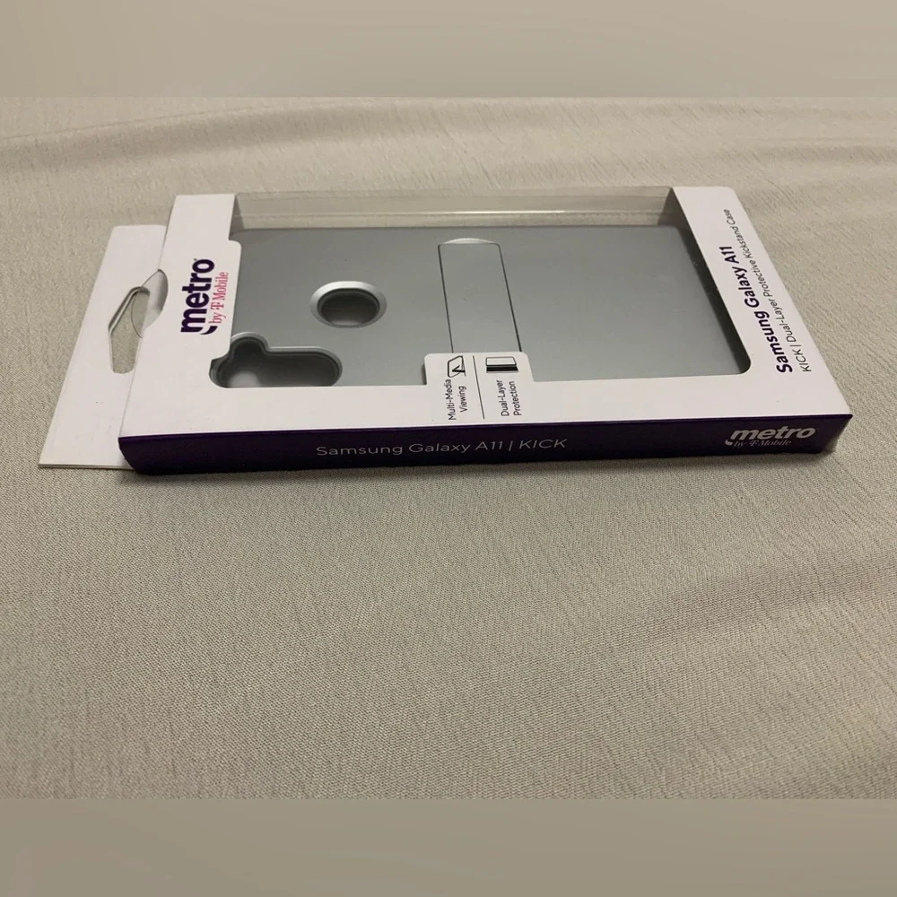 Samsung Galaxy A11 KICK | Dual-Layer Protective Kickstand Case Metro by T-Mobile